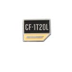 OEM Nameplate Control Grip - CF-1T20L OEM Nameplate: Control Grip - CF-1T20L