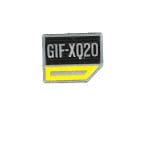 OEM Nameplate Control Grip - GIF-XQ20 OEM Nameplate: Control Grip - GIF-XQ20