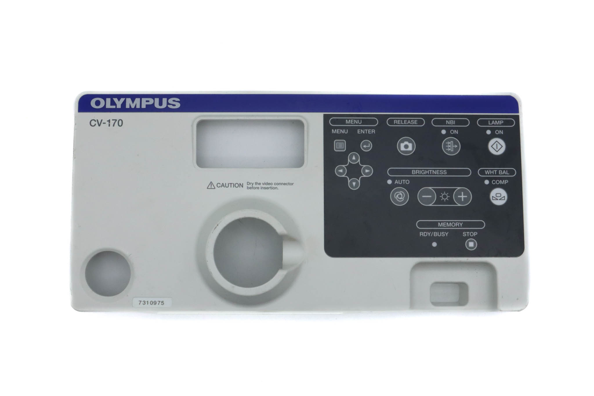 Front Panel Face Plate - CV-170