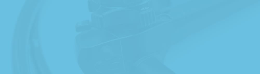 blue overlay on a image of endoscope part