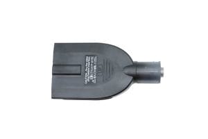 OEM Flat Connector Housing with Nut (Short Type, Rounded, Small Notch) - LTF-VH, OTV-S7ProH-HD-12E