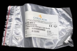 Reusable Snap-On Connector For Gyrus ACMI Fiberoptic Light Guide - FO-400-1 [1/Bag]